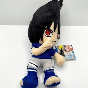 UCHIHA SASUKE NARUTO RARE 2006 Banpresto 8" Anime Plush w/ Tags Japan Import